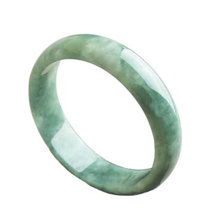 Oferta Especial: Brazalete de Jade de Cuarzo Natural de Guizhou Verde Claro de 56mm, 58mm, 60mm, 62mm, 64mm para Hombres y Mujeres - Product Image 1