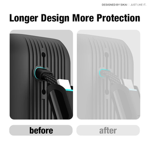 Funda Protectora de Silicona SIKAI para Anker A1695 25K 165W, Funda Completa Anti-Golpes para Viajes y Uso <span class=keywords><strong>Diario</strong></span> - Product Image 4