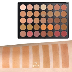 Diy 25 Color Eyeshadow NEW Wholesale <strong>No</strong> <strong>logo</strong> Shimmering and Matte Color Glitter Makeup Eyeshadow Palette - Product Image 3