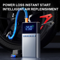 High Quality 12V 10000mAh Fast Tire Inflator for Car Motorcycle Bicycle Ball Auto Stop Cordless Intelligent Inflation Air Pump