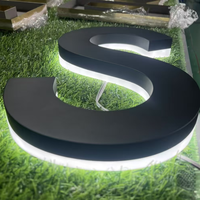 DakeSign, fabricant sur mesure de panneaux publicitaires commerciaux en métal 3D rétroéclairés par LED, étanches IP65 pour l'extérieur