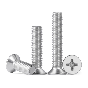 GELISEN 304 Stainless Steel Phillips Countersunk Head <b>Screws</b> M2 M3 M4 <b>M5</b> M6 M8 Machine Thread - Product Image 3