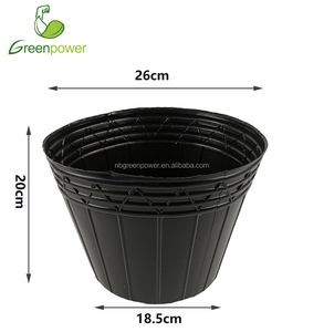<span class=keywords><strong>Pot</strong></span> <span class=keywords><strong>de</strong></span> fleurs en <span class=keywords><strong>plastique</strong></span> souple biodégradable <span class=keywords><strong>de</strong></span> 10 pouces (26 cm, 260 mm) à <span class=keywords><strong>prix</strong></span> économique - Product Image 5