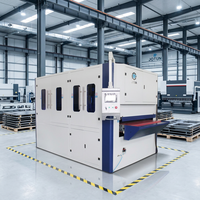 Nouvelle machine à brosser automatique pour tôles plates en acier inoxydable, cuivre, fer et aluminium