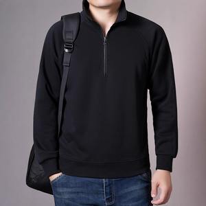 Sudadera Deportiva de Golf con Cierre de 1/4, Personalizable con Logotipo, para Hombre, 100% Algodón, Transpirable, de Secado Rápido, para Invierno, ODM - Product Image 4