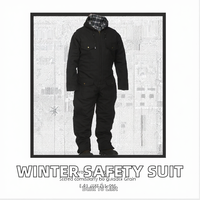Pantalon de travail d'hiver pour homme, haute visibilité, isolé, imperméable, respirant, en polyester, certifié CE