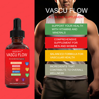 Liquide Vascu Flow OME Privé avec Poivre de Cayenne, Aubépine, Racine de Betterave, Curcuma, Formule Équilibrée en Vitamines pour la Santé Vasculaire