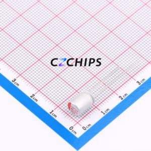 ตัวเก็บประจุแบบแข็ง 350ARHA101M06X8P00 แบบ Through hole (THT), ขนาด D6.3xL8 มม. 100uF 20% 35V 2.35A100kHz - Product Image 1