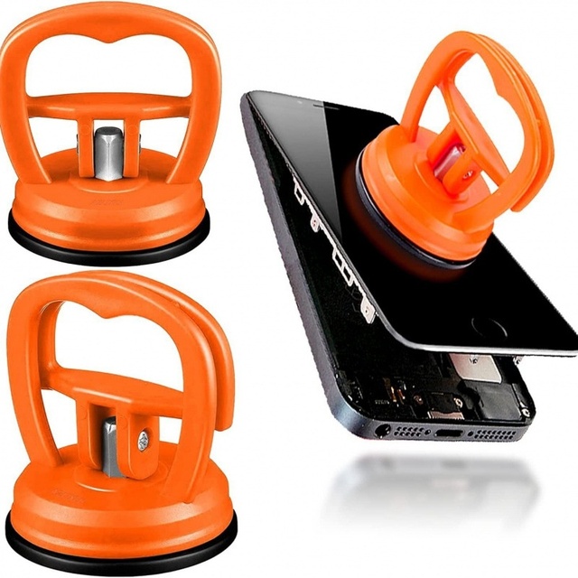 Cross-border Powerful Suction Cup Mobile Phone Screen Separation Car Repair Stone Tile Glass 56mm ABS Rubber Base Model 0 OBM