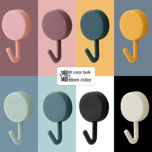 Sáng Tạo Dễ Thương Đầy Màu Sắc Tường Treo Móc Duy Nhất Tự Dính Nhựa Móc Cho Nhà Bếp Đa Chức Năng Cho Phòng Khách Sử Dụng - Product Image 6