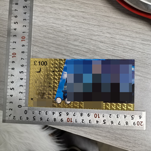 Custom Movie Souvenir Gold Plated Ticket Polymer Bank Notes Plastic <strong>Banknote</strong> - Product Image 6