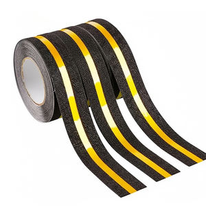 الدرج الأسود يتوهج في الظلام تحذير السلامة للماء PVC المضادة للانزلاق لاصق توهج قبضة الشريط الاكريليك زلة الشريط - Product Image 5