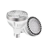 Ampoules LED au design moderne 25W 35W 45W, culot E27, ventilateur intégré, projecteur LED PAR30 en aluminium pour application en centre commercial