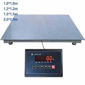 Industrielle Bodenwaage für Viehgewichtung 1,2x1,2m 0-3 Tonnen Digitale Plattformwaage mit A12E-Anzeige - Product Image 4