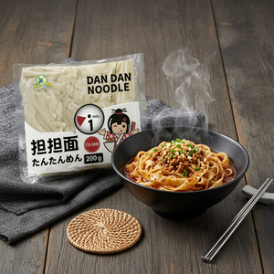 Nouilles Dan Dan Artisanales Façonnées à la Main 200g – Ramen Épicé Authentique du Sichuan au Blé, Saveur Héritage pour les Gourmets - Product Image 1