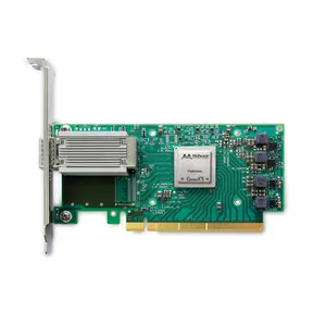 Mellanox MCX515A MCX515A-CCAT ConnectX-5 EN 100GbE tek bağlantı noktalı QSFP28 PCIe 3.0x16 kablosuz ağ adaptörü arabirim kartı
