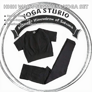 Ensemble de sport 2 pièces personnalisé avec logo, respirant, pour femmes grandes tailles, idéal pour la gym, le fitness et le yoga – Fabricant de vêtements de sport - Product Image 2