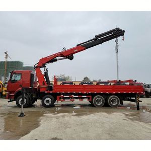 Camion grue à flèche pliante Dongfeng Liuzhou 8x4 14 tonnes, grand véhicule de transport et de levage pour travaux d'ingénierie - Product Image 6