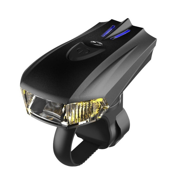 Bicycle Smart LED Headlight MTB Intelligent Bike Front Lamp USB Rechargeable Handlebar LED Flashlight