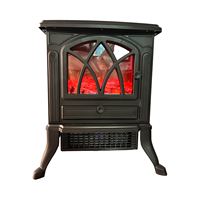 Ventilateur chauffant électrique à flamme 2000W, foyer, ventilateur chauffant, chauffage domestique, chambre à coucher, portable, ventilateur chauffant PTC