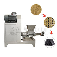 Nouveau produit : Machine à briquettes de sciure de bois de biomasse 50, machine à charbon de coco, ligne de production de briquettes de charbon de bois pour barbecue