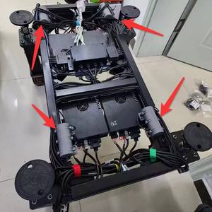 Meilleure vente d'accessoires de cockpit en aluminium <span class=keywords><strong>Kit</strong></span> de vibration de siège <span class=keywords><strong>Kit</strong></span> de vibration de force G à quatre axes pour GT7 SC Racing Simulator Rig - Product Image 5
