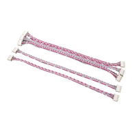 JST XH 2.54mm Pitch 2/3/4/5/6/7/8/10/12 Pin Female to Female Connector with 26AWG Red White Wire Cable XH2.54 Double-ended Plugs