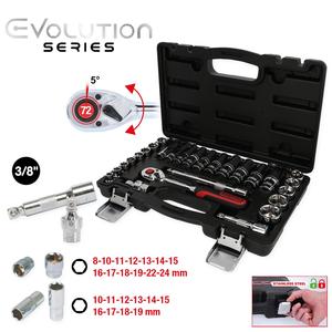 KS TOOLS Jeu de douilles 3/8 "CHROMEplus, 27 pièces - Product Image 2