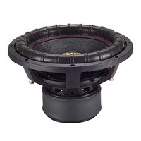 Subwoofer de 12 pulgadas DC 12 voltios con 500W RMS Cesta de acero barata Bobina dual para uso de audio y altavoces de automóvil