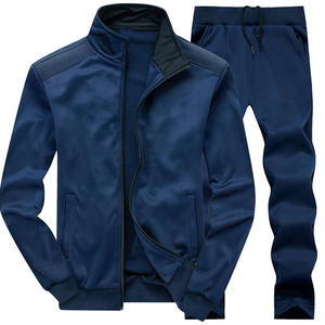 Ensemble de survêtement pour homme de haute qualité, style streetwear décontracté pour l'hiver, avec sweat à capuche zippé et pantalon de jogging respirant - Product Image 1