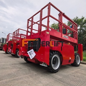 Kubota Dizel 18m Arazi Tipi Dizel Makaslı <span class=keywords><strong>Platform</strong></span>, 1000kg Kapasiteli Çelik Platformlu Havadan Çalışma Platformu - Product Image 2