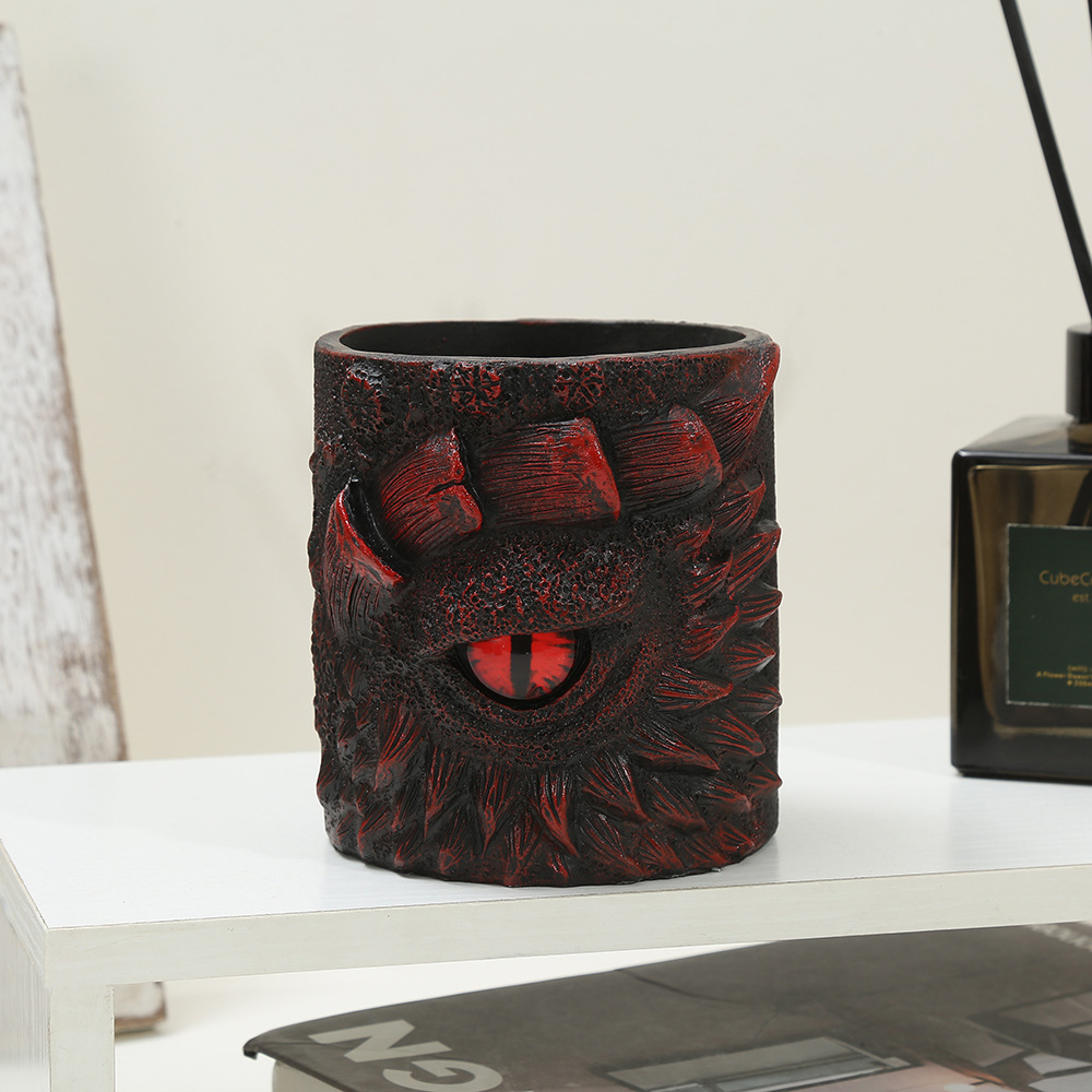 Longan flowerpot (red)