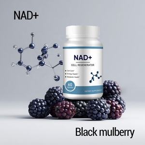 Özel etiket NAD + kapsüller siyah dut özü l-ergothioneine C vitamini E antioksidan metabolik sağlık bitkisel takviyesi - Product Image 3