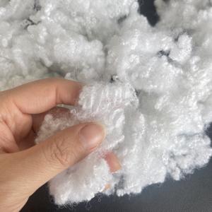 Staples poliester serat Hcs <span class=keywords><strong>3D</strong></span> 7D 15D 32Mm 51Mm 64Mm, pengisian bantal serat berongga - Product Image 5