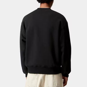 Sweats épais vierges de haute qualité Crop French Terry personnalisé Vintage surdimensionné sweat à col rond pour hommes - Product Image 3