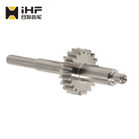 Arbre d'engrenage de haute précision IHF, module personnalisé d'usine 1 à 8, qualité de précision DIN6/7, équipement d'automatisation