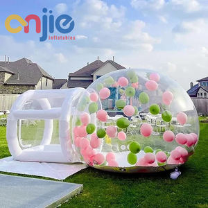 Tienda familiar inflable para eventos <span class=keywords><strong>3x3</strong></span>, carpa <span class=keywords><strong>de</strong></span> burbujas inflable grande blanca emergente a la venta - Product Image 2