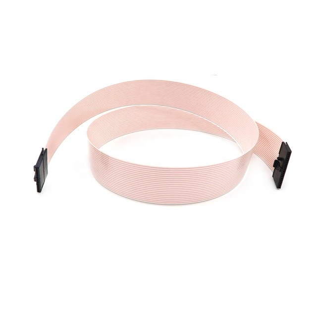 Customized Flat Ribbon Cables 0.5mm Pitch Jumper FFC FPC Date Cable in Round End with Terminal