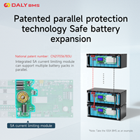 Daly Smart BMS 8S 24V 16S 48V 100A 200A Carte de Protection de Batterie de Stockage d'Énergie Gestion de Batterie au Lithium Lifepo4 BMS