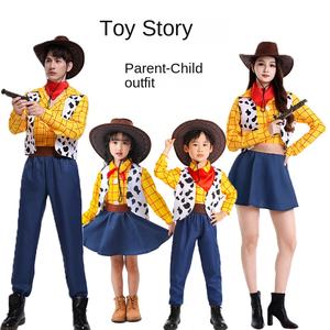 Nuevo vaquero <span class=keywords><strong>Woody</strong></span> personaje de dibujos animados para Niños personaje de Anime traje de actuación adulto traje de estilo vaquero occidental - Product Image 2