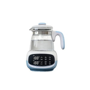 Calentador de Biberones Multifuncional de Vidrio, Hervidor Eléctrico con Control Preciso de Temperatura, Capacidad de 1200 ml, Libre de BPA para Bebés - Product Image 1