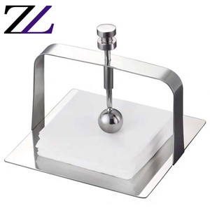 Messicano Ristorante Moderno Stile a Buon Mercato Tavolo <span class=keywords><strong>da</strong></span> <span class=keywords><strong>Cucina</strong></span> Del Partito Decorativo di Nozze in Acciaio Inox Tazza di Caffè Napkin Holder - Product Image 1