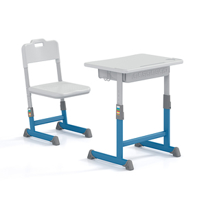Bureaux et chaises d'étude en plastique blanc durable pour les salles de <span class=keywords><strong>classe</strong></span> des écoles - Product Image 4