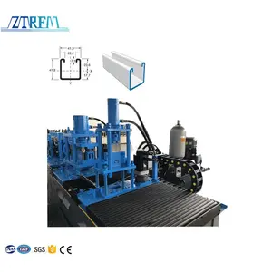 ZTRFM Aço Slotted Strut Canal Rolling Forming Machine