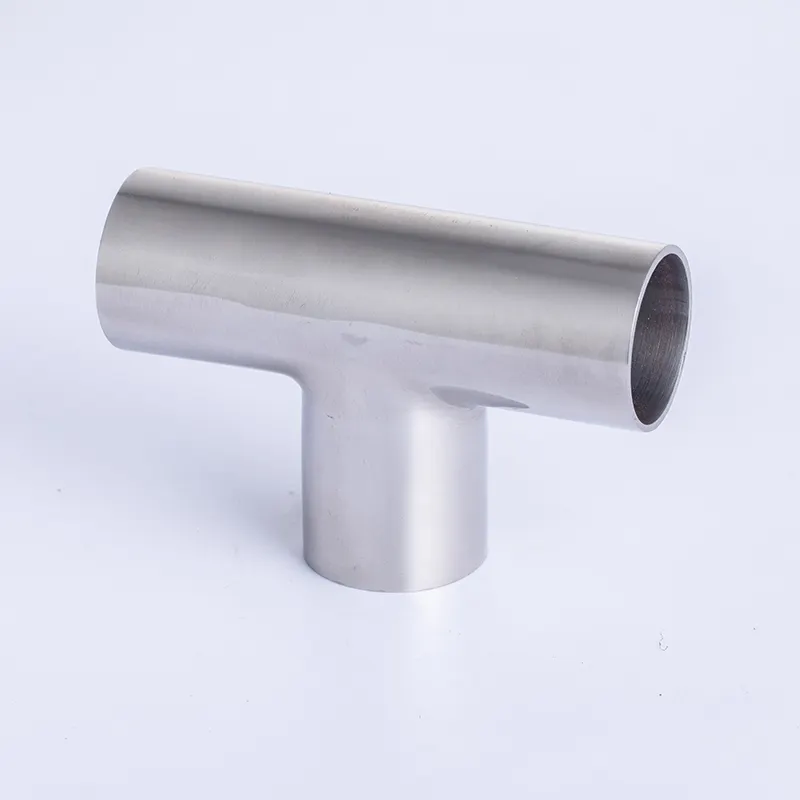 HEDE Direct Sells Manufacture 316L/304L Stainless Steel Tee Pipe Fittings pipe Tee