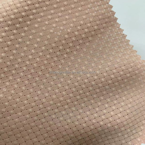 Tissu élastique en Brocade à points troués pour robe chemisier, tissu à carreaux en Polyester, <span class=keywords><strong>maille</strong></span> extensible à 4 voies - Product Image 3