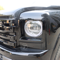 Grille avant intégrée en ABS de haute qualité avec kit de carrosserie en maille centrale légère pour accessoires neufs GWM Haval H9