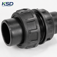 Unión Modular de Polietileno de Alta Densidad (HDPE) para Conexión Rápida, Aprobada por ISO CE, PN16 SDR11, para Mantenimiento