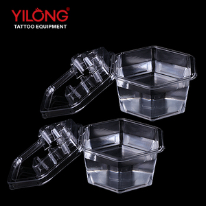 Caja personalizada de 20 piezas, vasos de colmena vendidos, Cartucho de <span class=keywords><strong>tatuaje</strong></span> desechable, portavasos, taza de limpieza de tinta para tatuar - Product Image 5