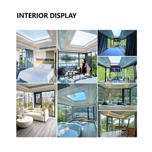 Nouvelles maisons préfabriquées tendance de 40 pieds, petites <span class=keywords><strong>capsules</strong></span> portables, cabines préfabriquées pour le camping - Product Image 3